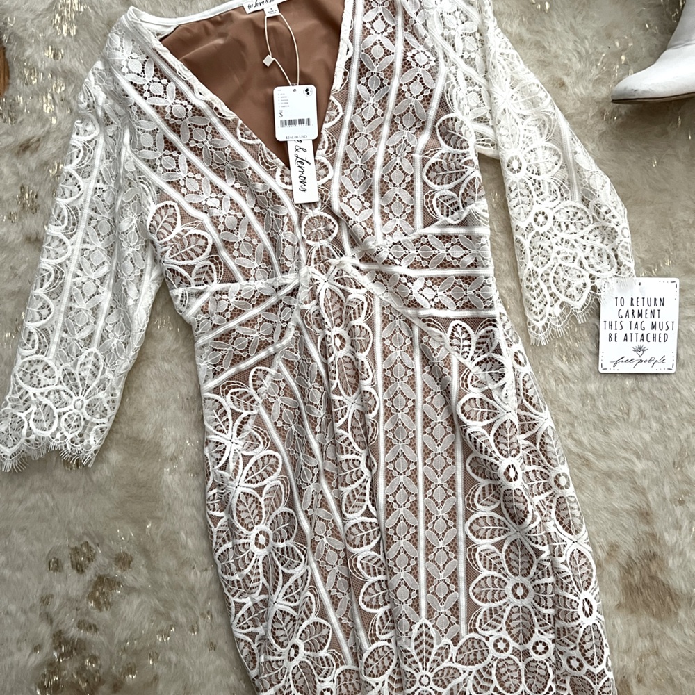 For Love and Lemons NWT white dress
